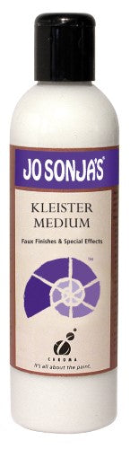 Jo Sonja's Faux Finish Kleister Medium 250ml for creating durable, stunning faux finishes on various surfaces.