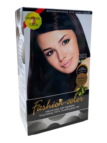 Hair Dye Touch Color Black#001