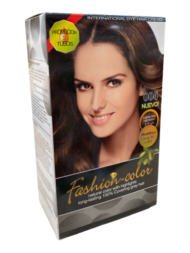 Hair Dye Light Brown #004
