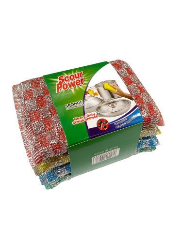 Pad Steel Sponge x4pk ( 6 Pack )