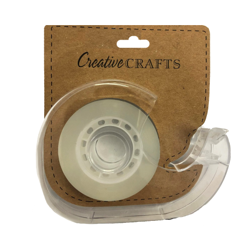 Clear Stationery Tape with Dispenser 18cm x 30m ( 6 Pack )