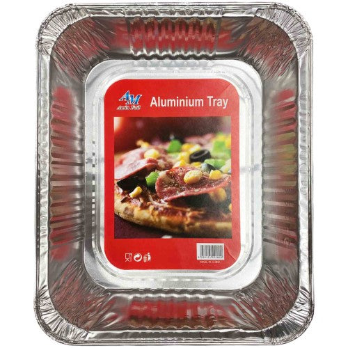 Aluminum Tray Medium 32x26cm 2pc