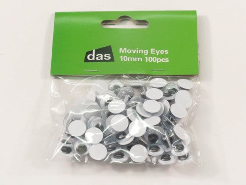 Craft - Moving Eyes 10mm 100pc