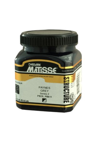Acrylic Paint - Matisse Str 250ml Paynes Grey S2
