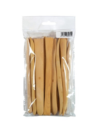 15-piece clay modelling tools set, each 6 inches long, perfect for sculpting and detailing clay for all skill levels.