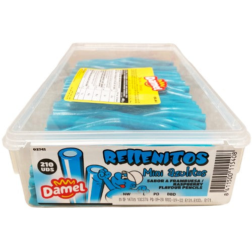Damel Blue Blowpipes ( 210 Pack )