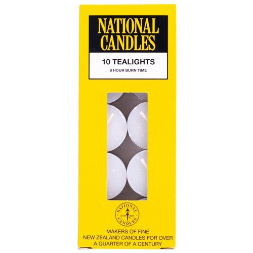 National Candle Tealight 10pk