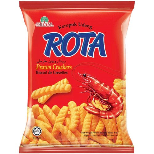 Rota Prawn Crackers 60g ( 30 Pack )