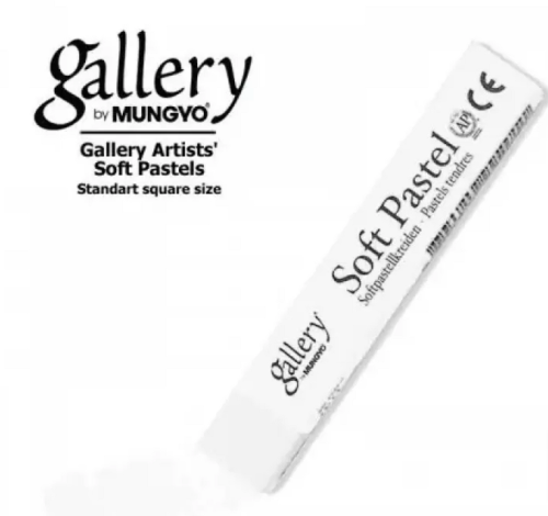 Artist Pastel - Mungyo Sq Pastels White (Pk6)