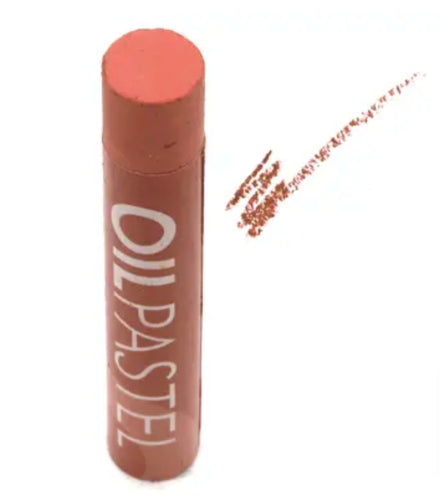 Pack of 6 Gallery Oil Pastels in skin tones for realistic portraits and illustrations with creamy, blendable consistency.