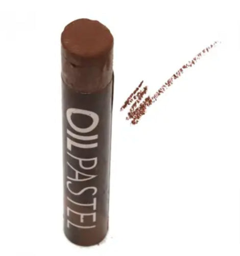 Gallery Oil Pastels Dark Brown (Pack of 6) for rich hues, smooth application, and versatile blending techniques.