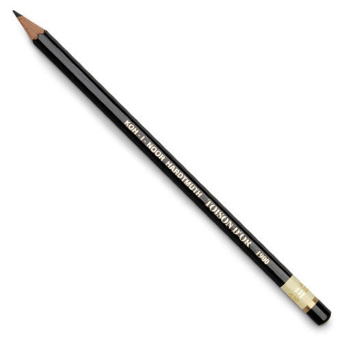 1910 Toison Dor Tech Pencil 2B with black envelope, ideal for artists and drafters seeking precision and quality in drawings.