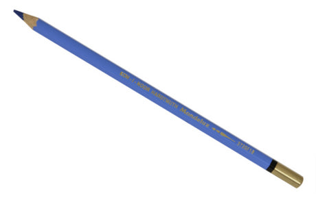 Mondeluz Aquarelle Pencil in Light Blue, a vibrant, water-soluble pencil for creating rich colors and watercolor effects.