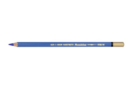 Mondeluz Aquarelle Pencil in Cobalt Dark, featuring rich pigment for vibrant watercolour effects and mixed media versatility.