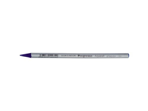 Pack of 12 Progresso Aquarelle Blue Dark pencils, ideal for watercolor and sketching with vibrant, soft leads.