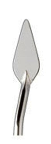 RGM Classic Painting Knife #20 with a flexible tempered steel blade and ergonomic wood handle for versatile painting techniques.