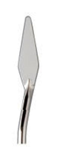 Rgm Classic Painting Knife #41 with a flexible steel blade and ergonomic wooden handle, ideal for oil and acrylic painting.