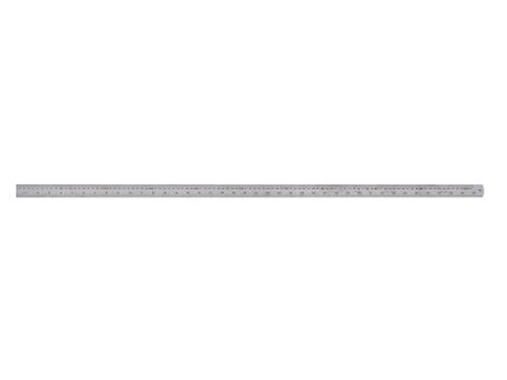 Masters Stainless Steel Ruler, 40 inches, durable, precise markings, corrosion-resistant, ideal for crafting and engineering.