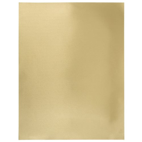 Showcard - Metallic Showcard 50x65 Gold Gloss x 10 Sheets (Pack of 10)