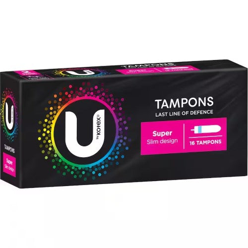 U Tampons Super 16pk ( 12 Pack )