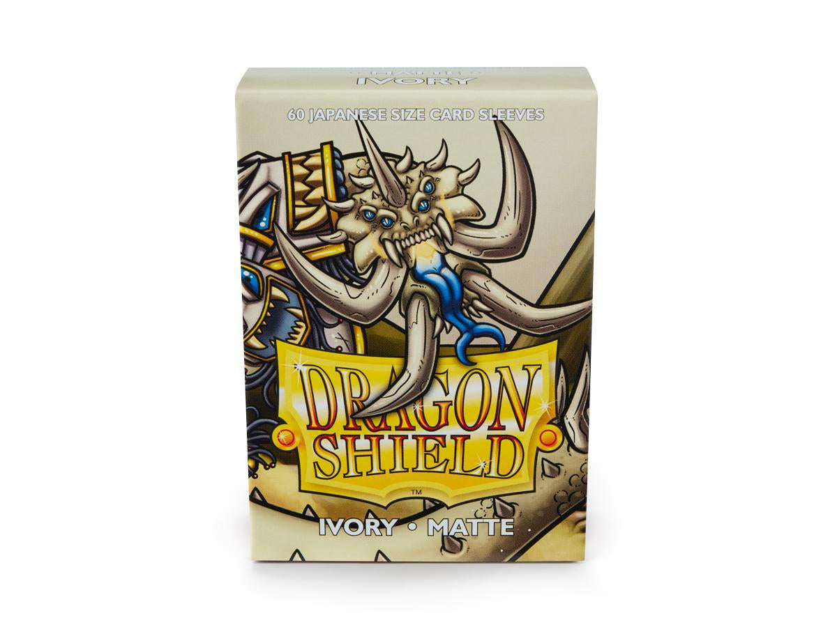 Dragon Shield: Japanese Size Sleeves - Matte - Ivory
