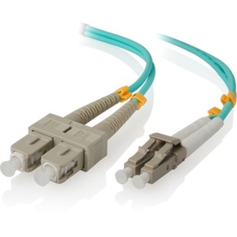 Alogic 1m LC-SC 10GbE Multi Mode Duplex LSZH Fiber Cable 50/125 OM3 - High Performance Network Solution