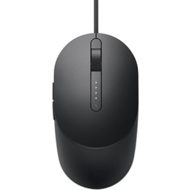 Dell MS3220 Laser Wired Mouse - high-precision, ergonomic design, 3200 DPI, 5-button layout, USB 2.0, sleek black finish.