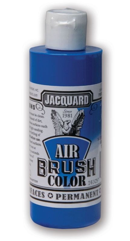 AIRBRUSH Paint - JACQUARD FLUORESCENT BLUE 402 (118.29ml)