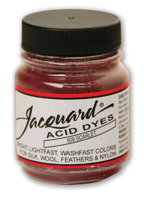 ACID DYE - JACQUARD SCARLET 609 (14.17G)