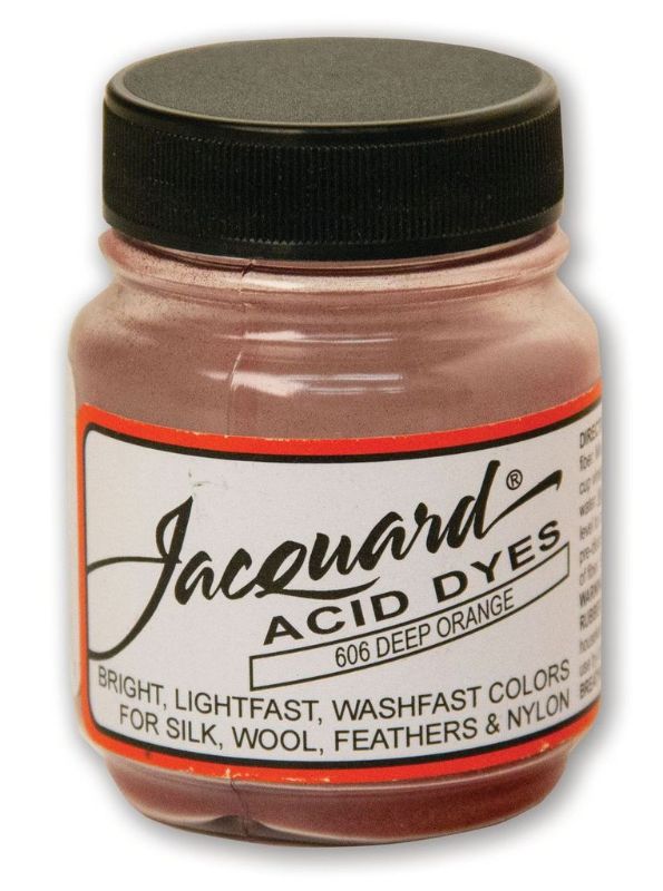 ACID DYE - JACQUARD DEEP ORANGE 606 (14.17G)