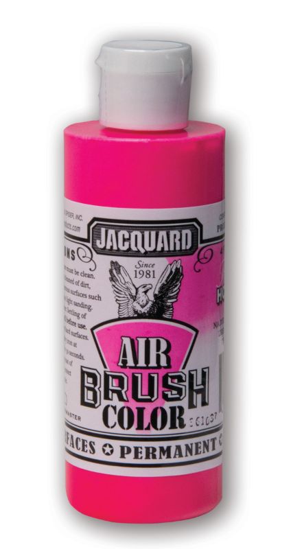 AIRBRUSH Paint - JACQUARD FLUORESCENT HOT PINK 401 (118.29ml)
