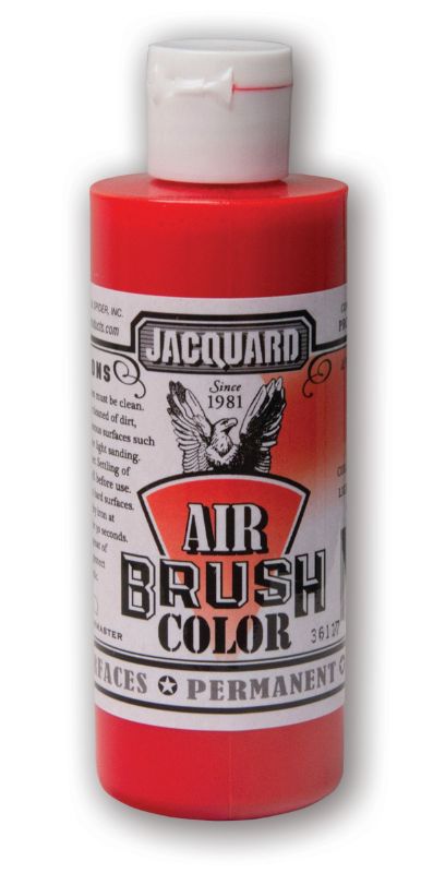 AIRBRUSH Paint - JACQUARD BRIGHT RED 501 (118.29ml)