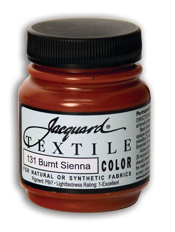 Paint - JACQUARD TEXTILE COLOURS BURNT SIENNA 131 (66.54ml)