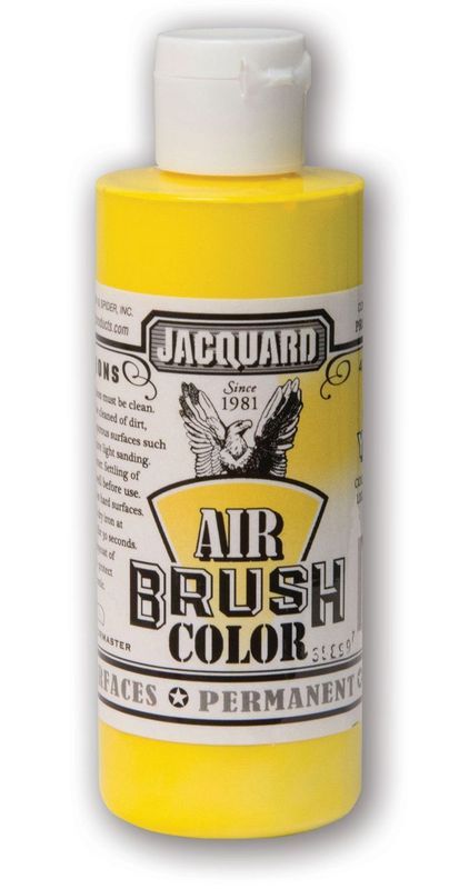 AIRBRUSH Paint - JACQUARD OPAQUE YELLOW 200 (118.29ml)