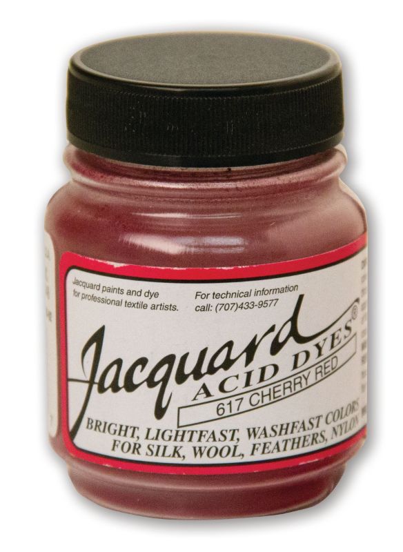 ACID DYE - JACQUARD CHERRY RED 617 (14.17G)
