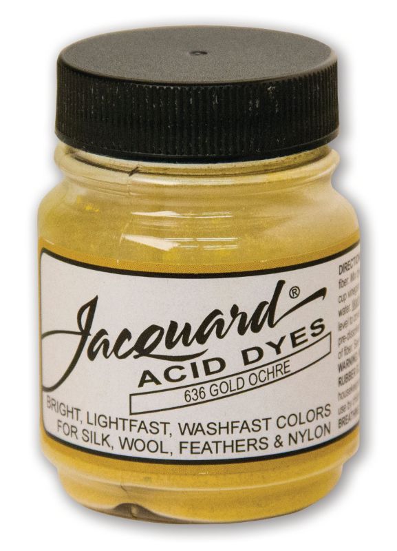 ACID DYE - JACQUARD GOLD OCHRE 636 (14.17G)