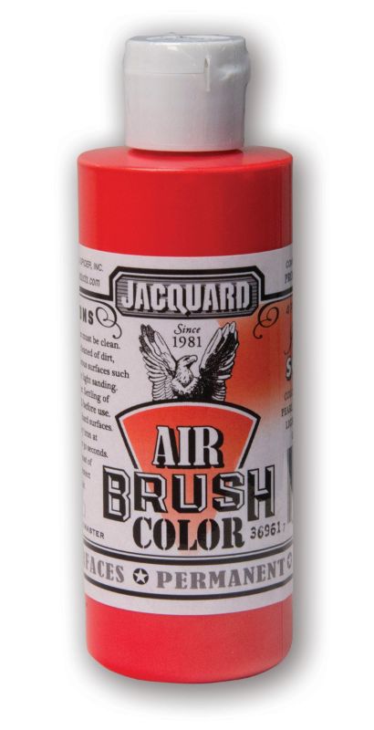 AIRBRUSH Paint - JACQUARD IRIDESCENT SCARLET 606 (118.29ml)