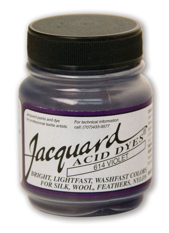 ACID DYE - JACQUARD VIOLET 614 (14.17G)