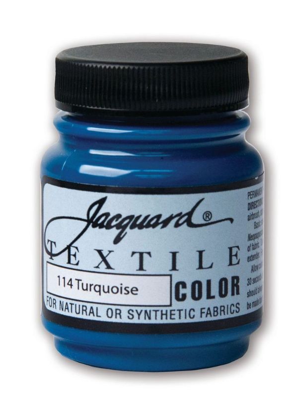 Paint - JACQUARD TEXTILE COLOURS TURQUOISE 114 (66.54ml)