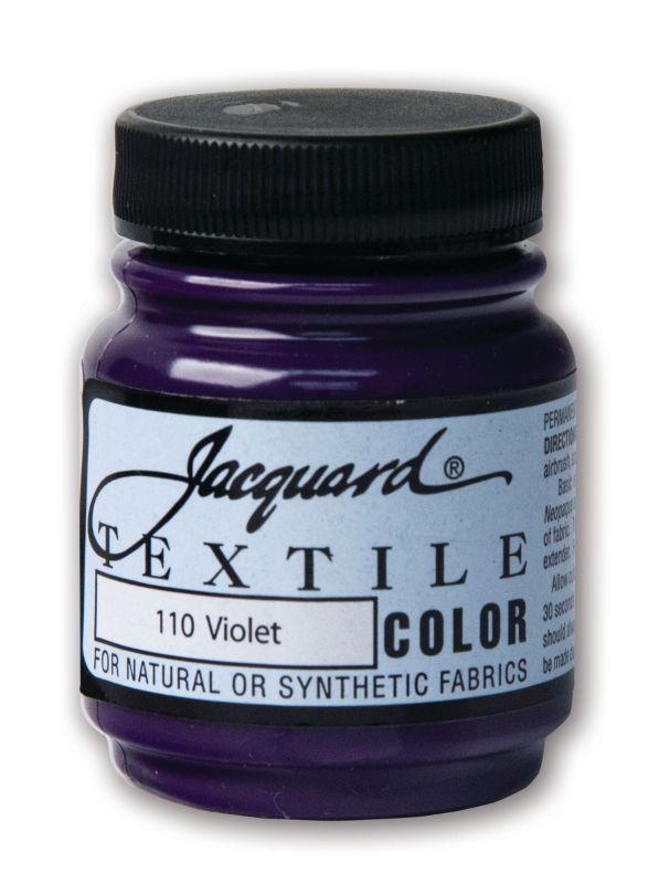 Paint - JACQUARD TEXTILE COLOURS VIOLET 110 (66.54ml)