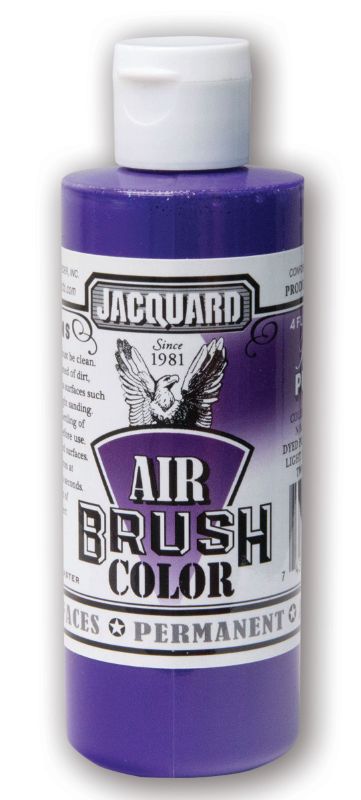 AIRBRUSH Paint - JACQUARD BRIGHT PURPLE 504 (118.29ml)