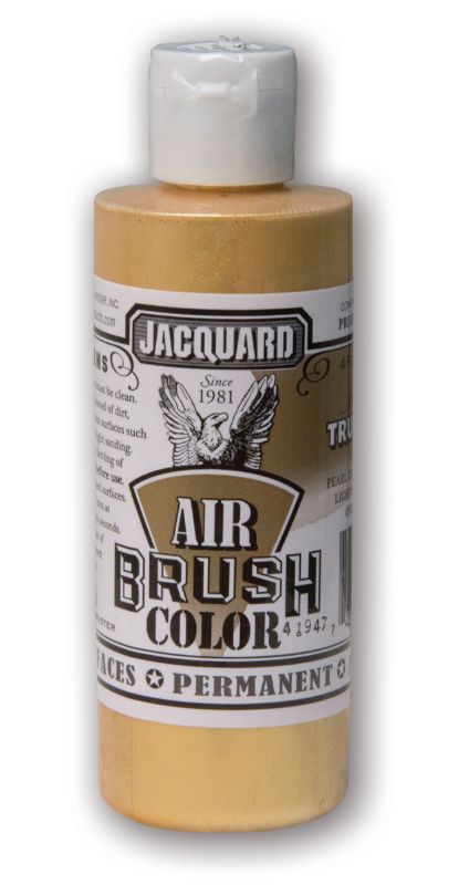 AIRBRUSH Paint - JACQUARD METALLIC TRUE GOLD 303 (118.29ml)
