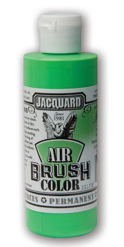 AIRBRUSH Paint - JACQUARD IRIDESCENT GREEN 603 (118.29ml)