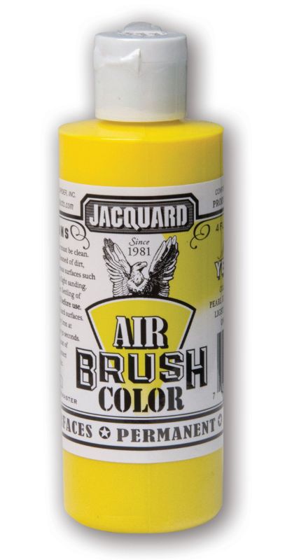 AIRBRUSH Paint - JACQUARDMETALLIC YELLOW 300 (118.29ml)