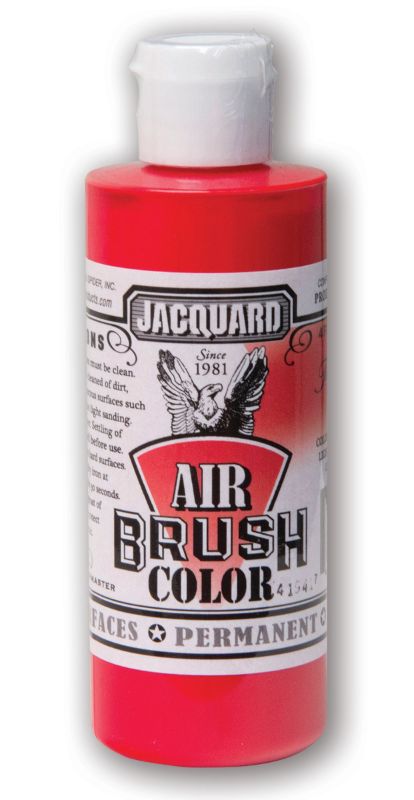 AIRBRUSH Paint - JACQUARD TRANSPARENT RED 101 (118.29ml)