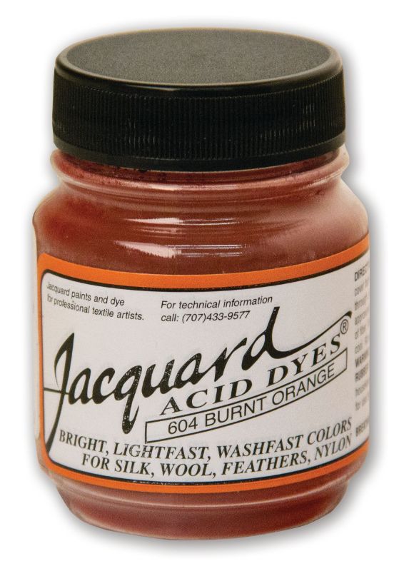 ACID DYE - JACQUARD BURNT ORANGE 604 (14.17G)