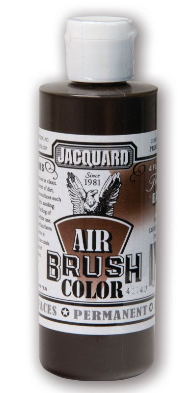 AIRBRUSH Paint - JACQUARD TRANSPARENT BROWN 105 (118.29ml)