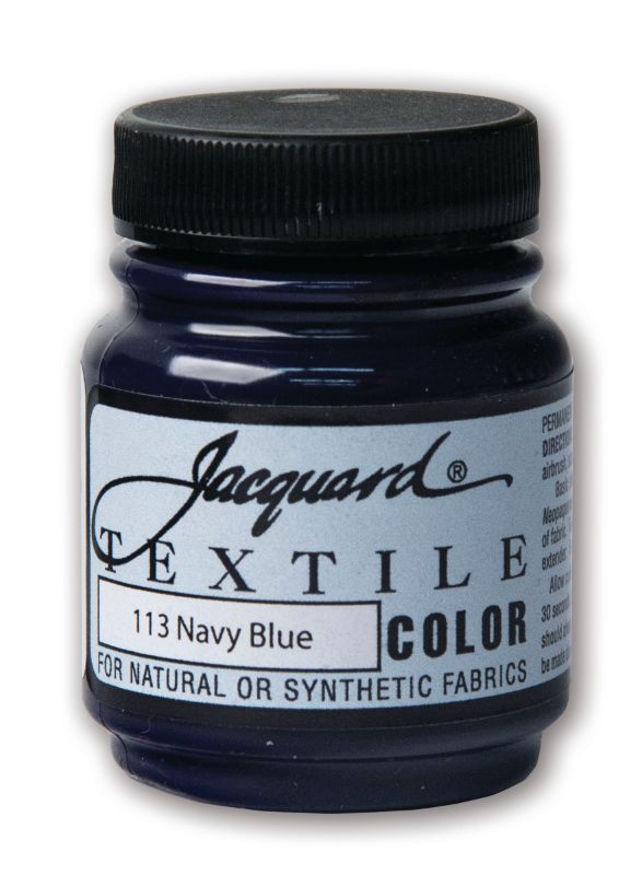 Paint - JACQUARD TEXTILE COLOURS NAVY 113 (66.54ml)