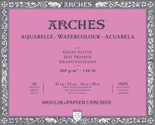 Arches Water Colour Blocks 300 GSM 41X51 HP