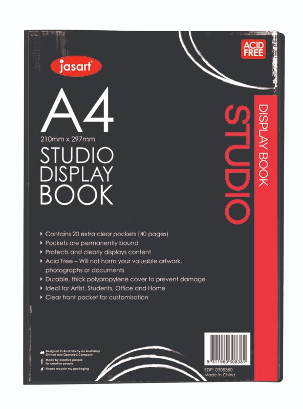 Jasart Studio Display Book (A4)